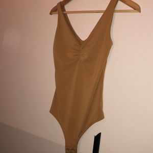 Dynamite Dark Mustard Orange Bodysuit - Never Worn